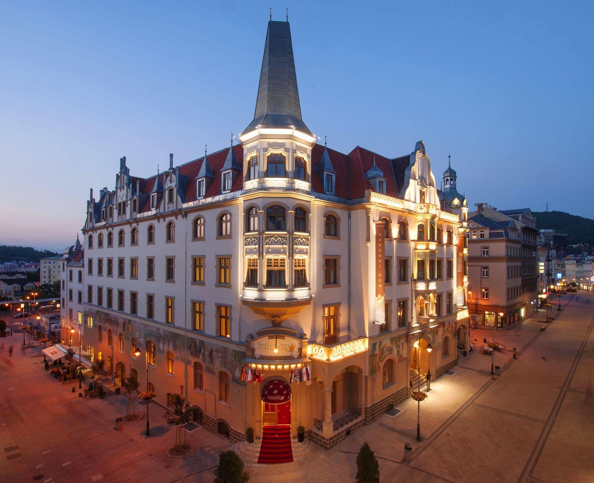 Grandhotel Ambassador Narodni Dum Карлові Вари Екстер'єр фото